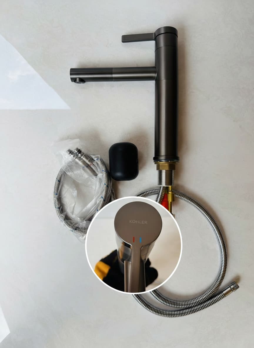 Kohler Taut Pull‑Down Kitchen Mixer view 2